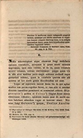 Disquisitiones microscopicae et chemicae de fungo medullari