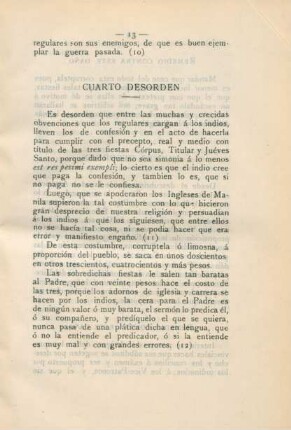 Cuarto desorden