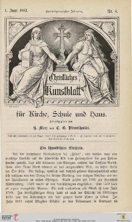 Nr. 6 (1. Juni 1883)