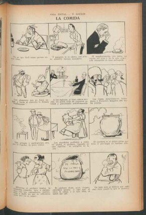 La comida - [Cómic] : Vida social ... y anexos