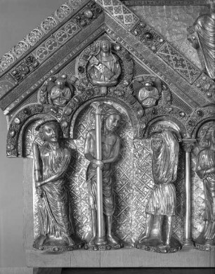 Dreikönigenschrein — Passionsseite — Die Geißelung Christi