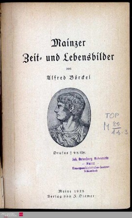 Mainzer Zeit- und Lebensbilder