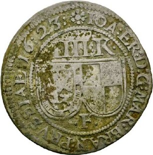 Batzen des Markgrafen Joachim Ernst von Brandenburg-Ansbach