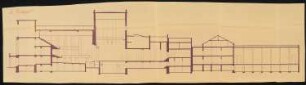 Stadttheater, Bielefeld: Längsschnitt 1:100