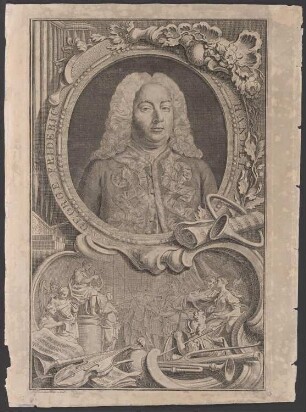 Porträt Georg Friedrich Händel