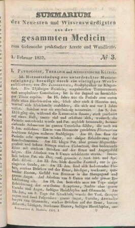 1. Februar 1837. No 3.