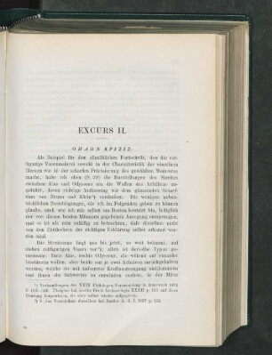Excurs II. ...