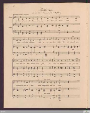 Barbarossa (Fassung für tiefere Stimme mit einfacher Begleitung)
