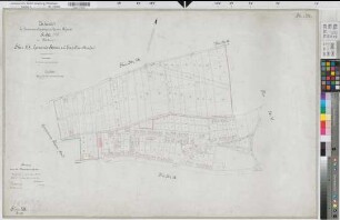 Rheine r.d.Ems (Rheine), Zusammenlegung Rheine r.d.Ems  Stadtberg, Urkarte I Rheine r.d.Ems Flur 19
