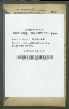 Sonstige: Mühlenweg, Friedrich Wilhelm; Sonstige: Wessel, Louise Catharine: