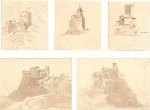 Lange, Ludwig; Lange - Archiv: V.3 Gotik (Burgen) - Perspektiven
