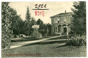 Oregon. The presidents Home, University of Oregon