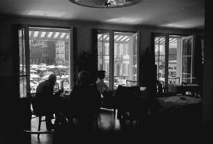 Freiburg i. Br.: Kaffee Kühnle - innen, obere Etage