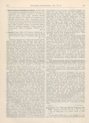 659-660 [Rezension] Brandt, Samuel, Corpus Scriptorum Ecclesiasticorum Latinorum. Vol. XXVII. Facs. II