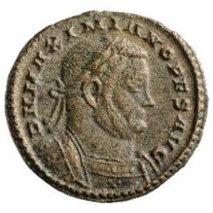 Münze, Follis, Sommer 307 n. Chr.