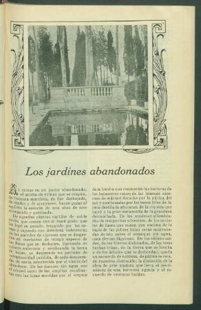 Las jardines abandonados