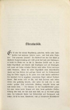 Grundsteine einer allgemeinen Culturgeschichte der neuesten Zeit, 4. Das Julikönigtum und die Bourgeoisie. T. 2=Die Literatur