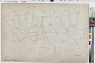 Lindehorst (Dortmund), Holthausen (Dortmund), Zusammenlegung Holthausen, Urkarte II Holthausen Flur 3