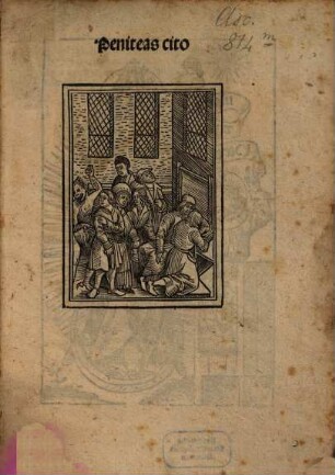 Poeniteas cito, libellus iste nuncupatur tractans compendiose de penitentia