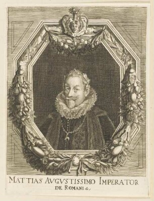 Bildnis des Matthias Avgvstissimo Imperator