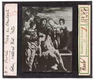 Jan van Scorel: Grablegung Christi. Köln, Wallraf-Richartz-Museum