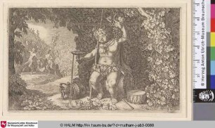 [Bacchus, der Gott des Weines; Bacchus as the god of wine, Lof-sanck van Bacchus: v.57ff.]