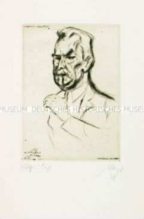 Bildnis des Kunsthistorikers Heinrich Wölfflin