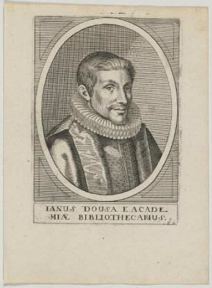 Bildnis des Ianus Dousa Filius