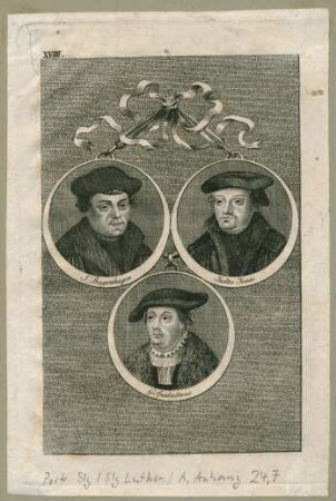 J. Bugenhagen, Justus Jonas, G. Spalatinus