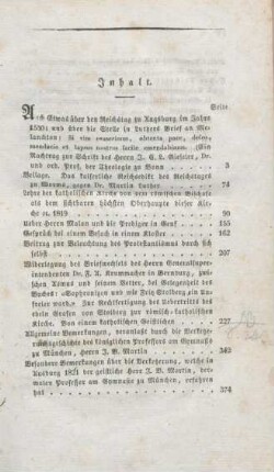III-V Inhaltsverzeichnis