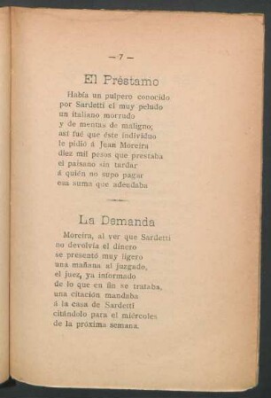 La demanda