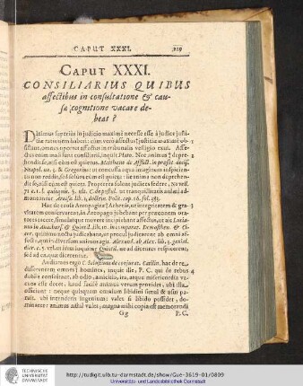 Pars Secunda. Caput XXXI.