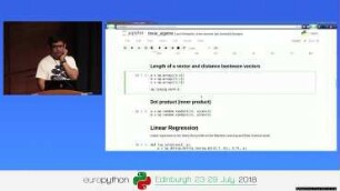From linear algebra to machine learning
