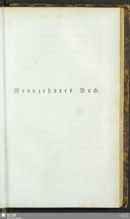 Neunzehntes Buch