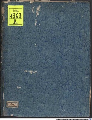 Der CXLVII. Psalm, Lauda Jerusalem, Außgelegt