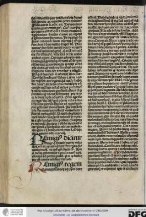 Remigius dicirur (!) a remige quod est navis ductor vel rector vel dicitur a remis...