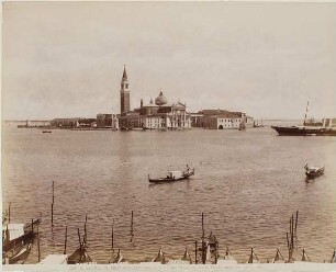 Insel San Giorgio Maggiore mit der gleichnamigen Kirche, Venedig