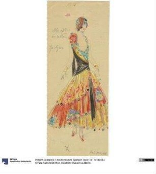 Folklorekostüm: Spanien