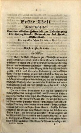 Geschichte Bayerns : nebst einer kurzen Geschichte der Landestheile Franken, Schwaben und Pfalz ; zunächst zum Gebrauche in der höhern Töchterschule des englischen Institutes zu Augsburg ; zugleich ein Lesebuch für die weibliche Jugend des Vaterlandes
