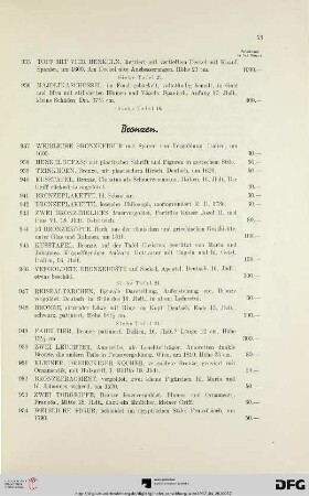 Bronzen (Nr. 937-1006)