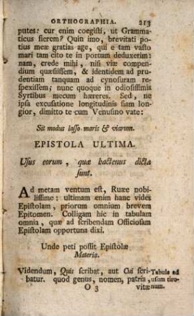 De difficillimo genere Epistolarum