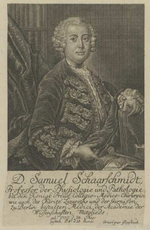 Bildnis des Samuel Schaarschmidt