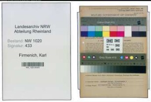 Entnazifizierung Karl Firmenich , geb. 16.08.1908 (Kaufmaennischer Angestellter)