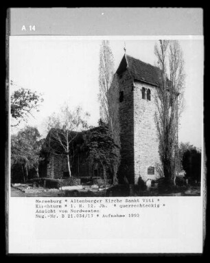 Altenburger Kirche Sankt Viti — Kirchturm