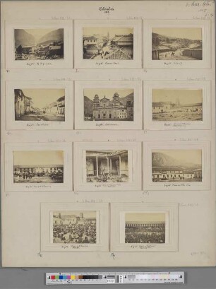 Kolumbien 1868: Bogotá