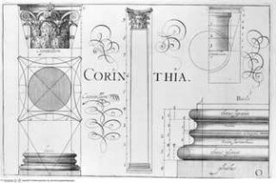 Architectura ..., Tafel O: Corinthia.