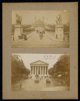 Palais du Trocadéro und La Madeleine, Paris: Außenansichten