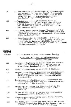 VII. Mitarbeit in gesellschaftlichen Gremien