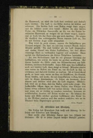 42. Elfenbein und Ebenholz.