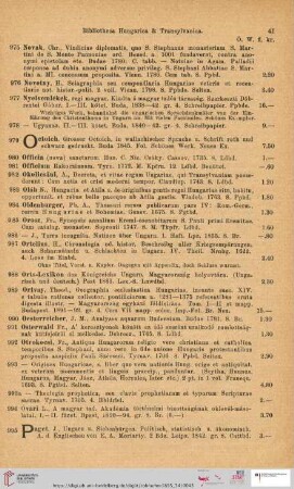 O (Nr. 979 - 994)